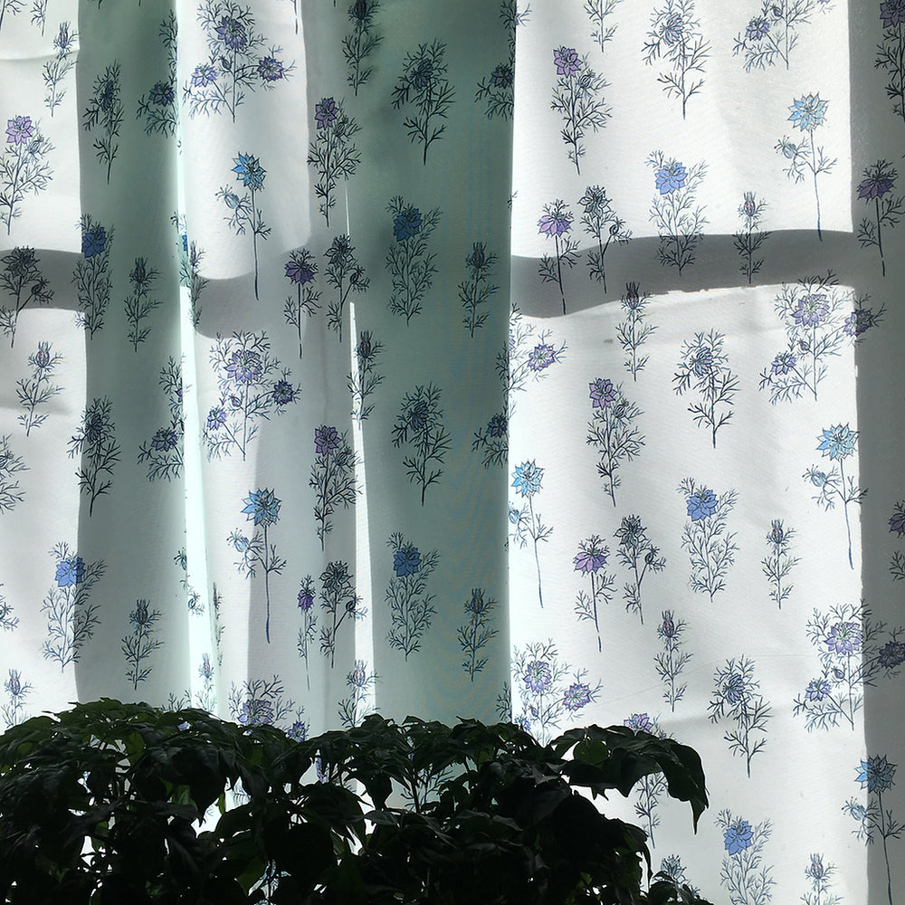 Love in a Mist Fabric Design by Holly Woodman