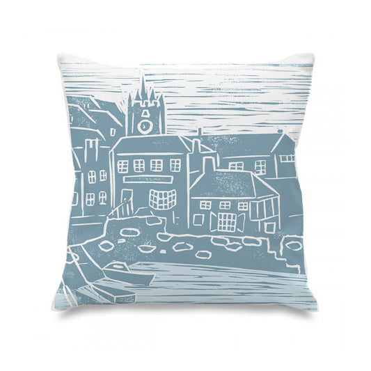 Falmouth Lino Print Cushion