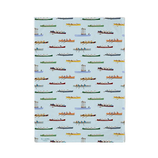 Gig Races Illustrated Tea Towel