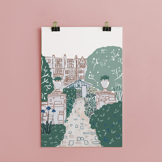 Chelsea Physic Garden Print