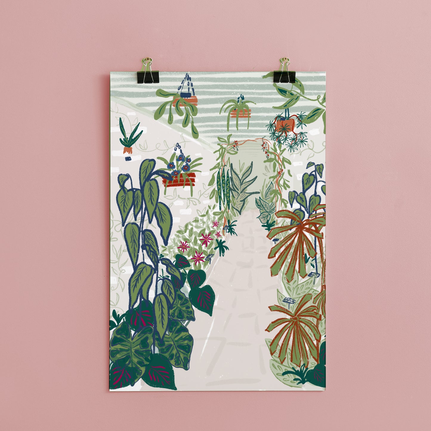 Tropical Corridor Print