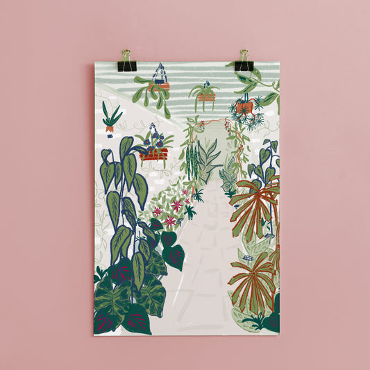 Tropical Corridor Print