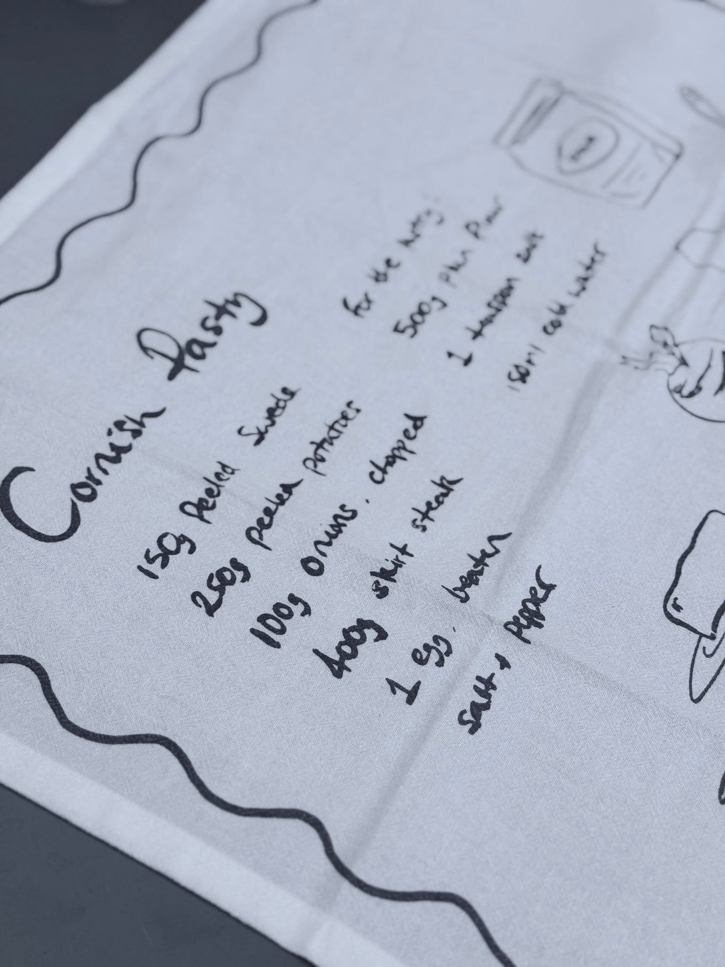 Cornish Pasty Napkins