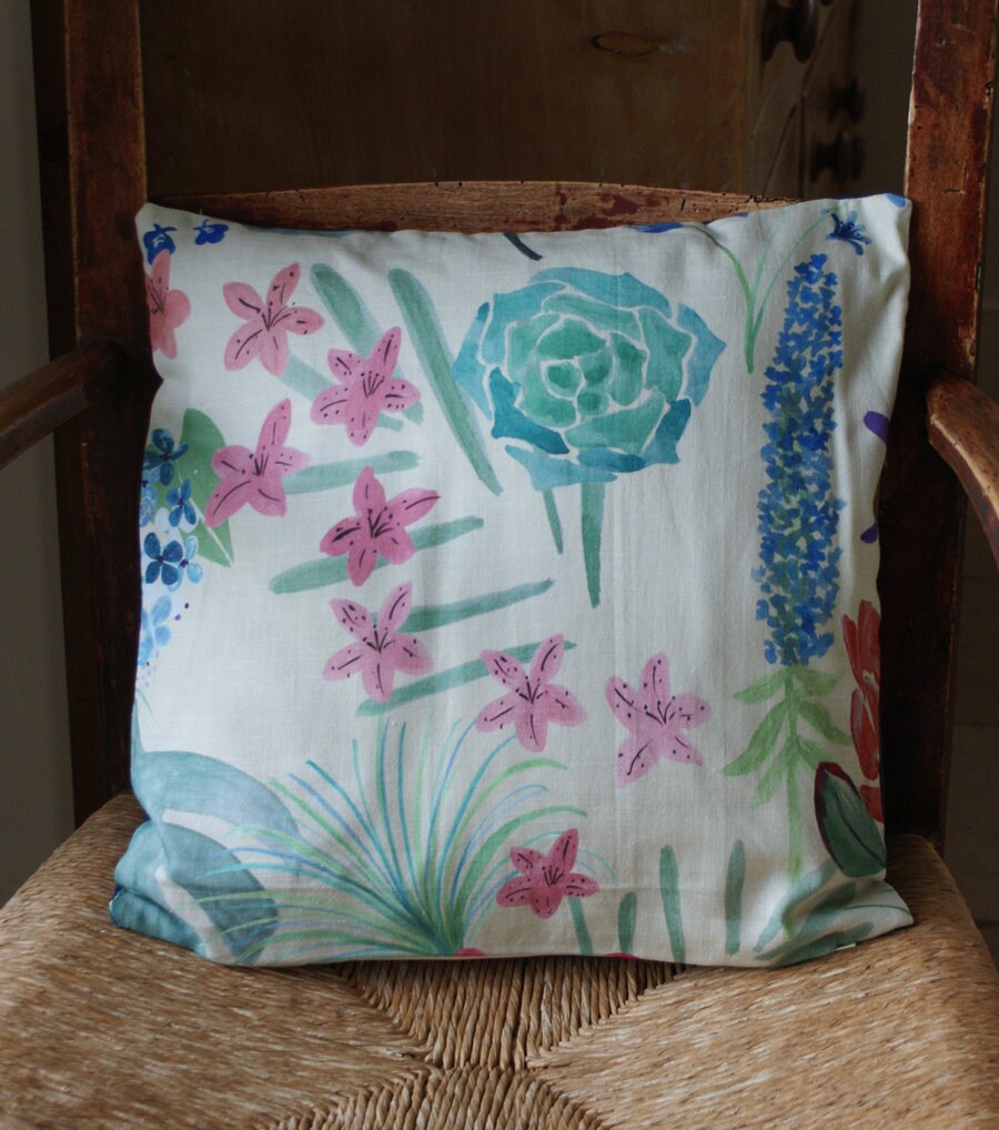 Tresco Abbey Gardens Printed Cushion