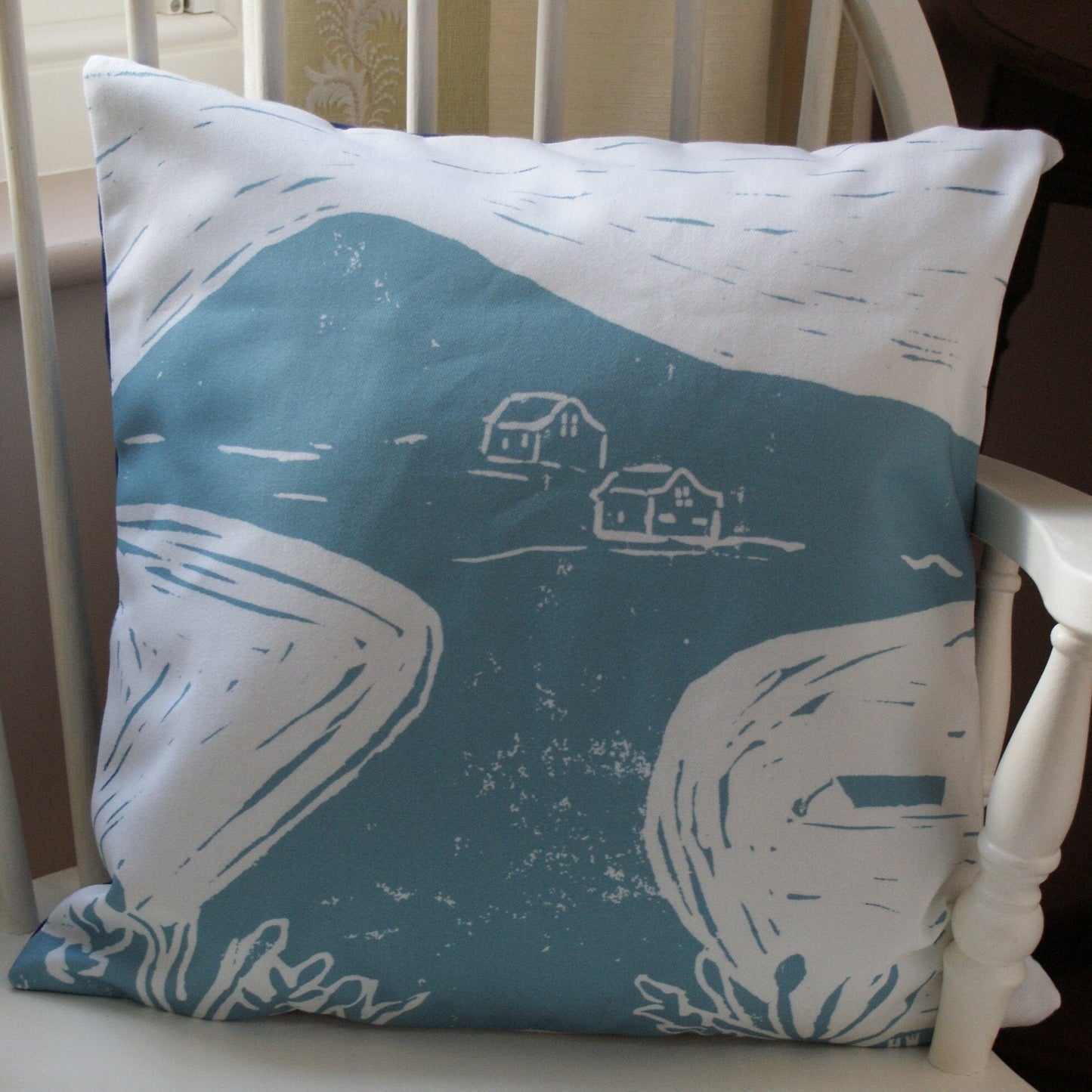 Gugh Lino Print Cushion
