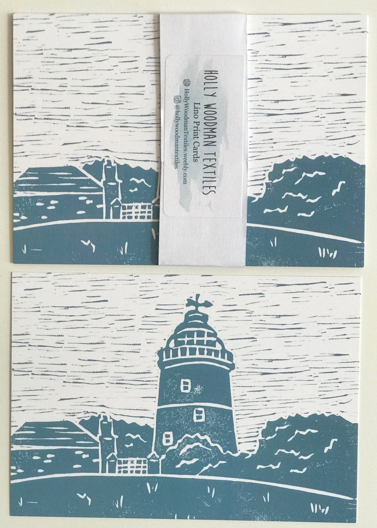 Lino Print Postcards
