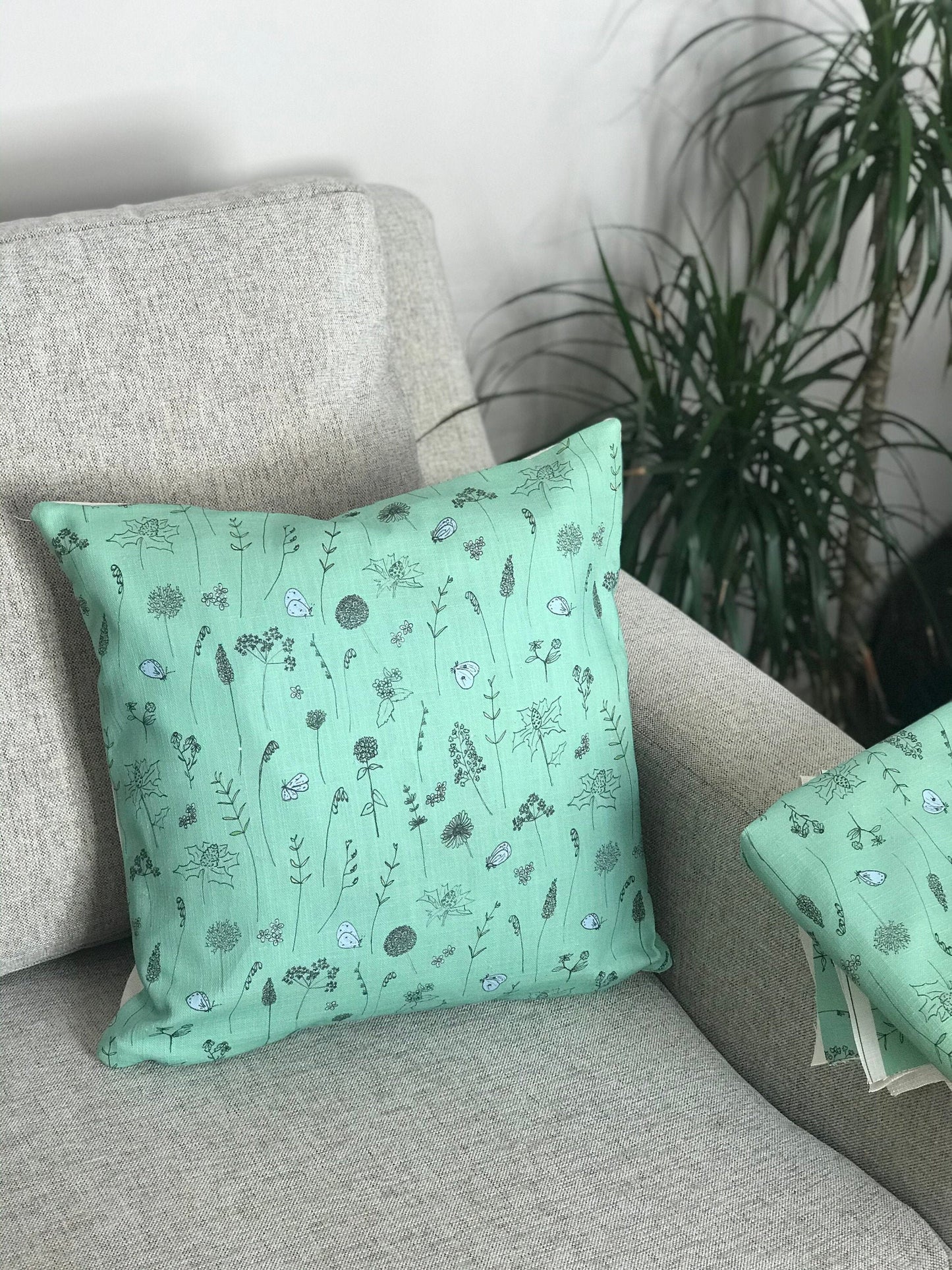 Bryher Wildflowers Cushion