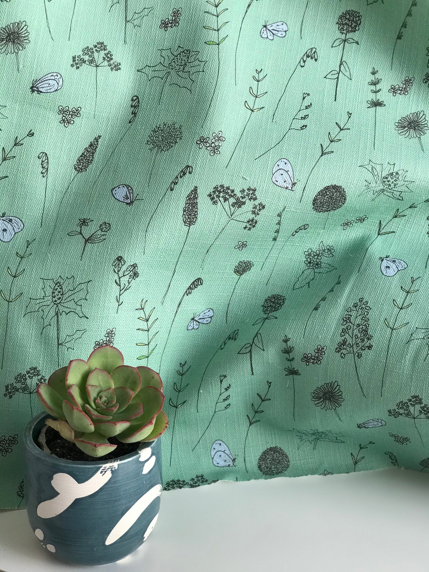 Bryher Wildflowers Cushion