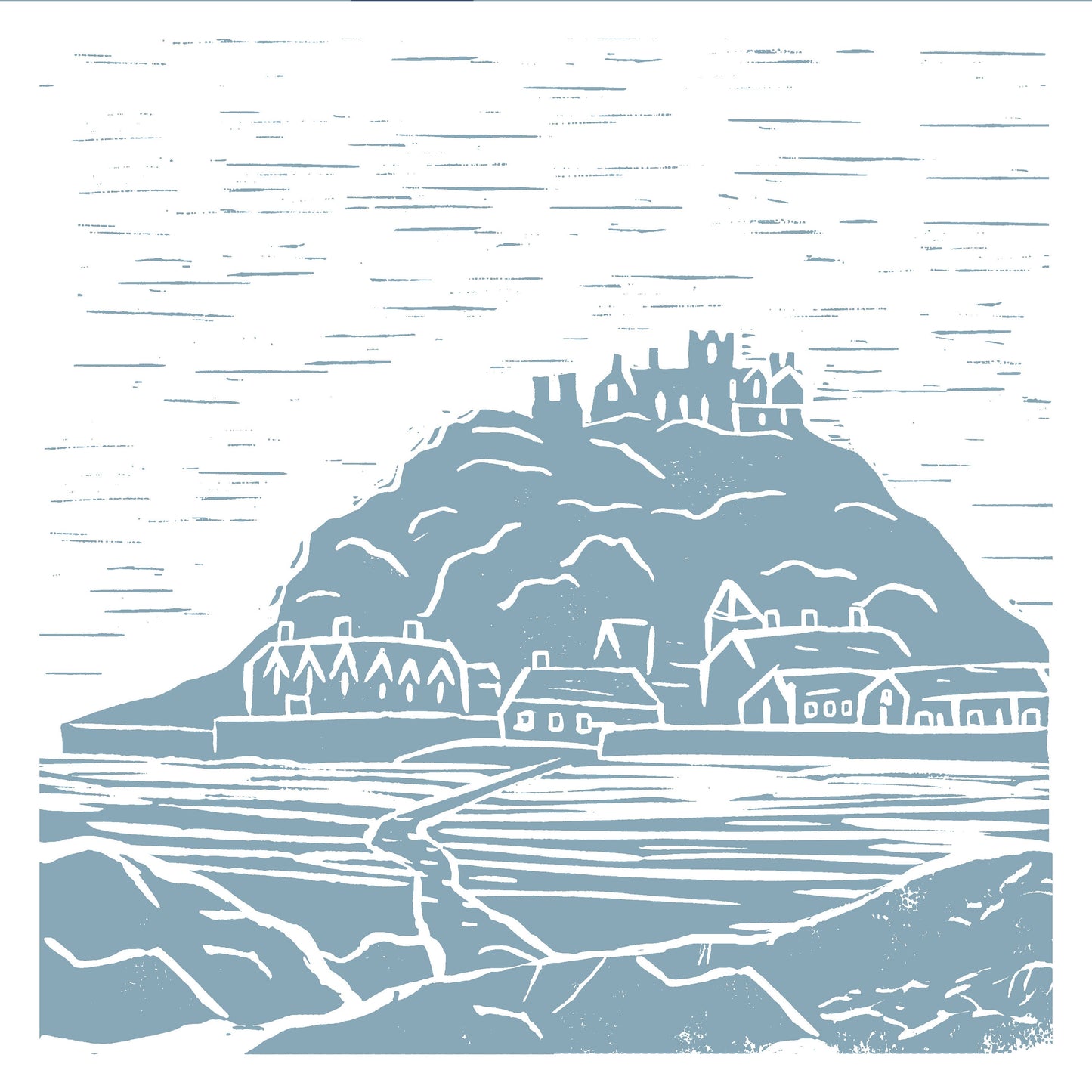 St Michael's Mount Lino Cushion