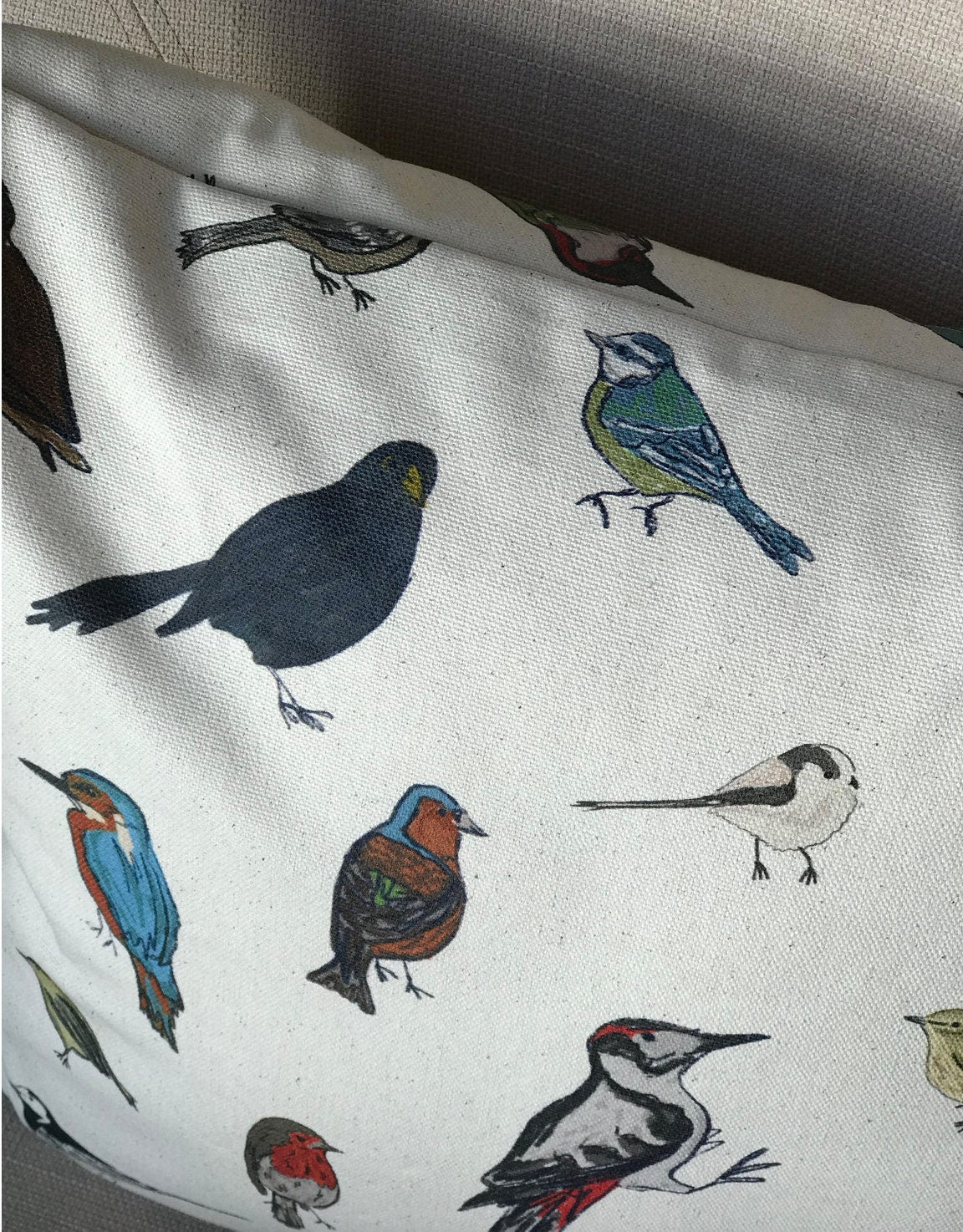 British Birds Cushion