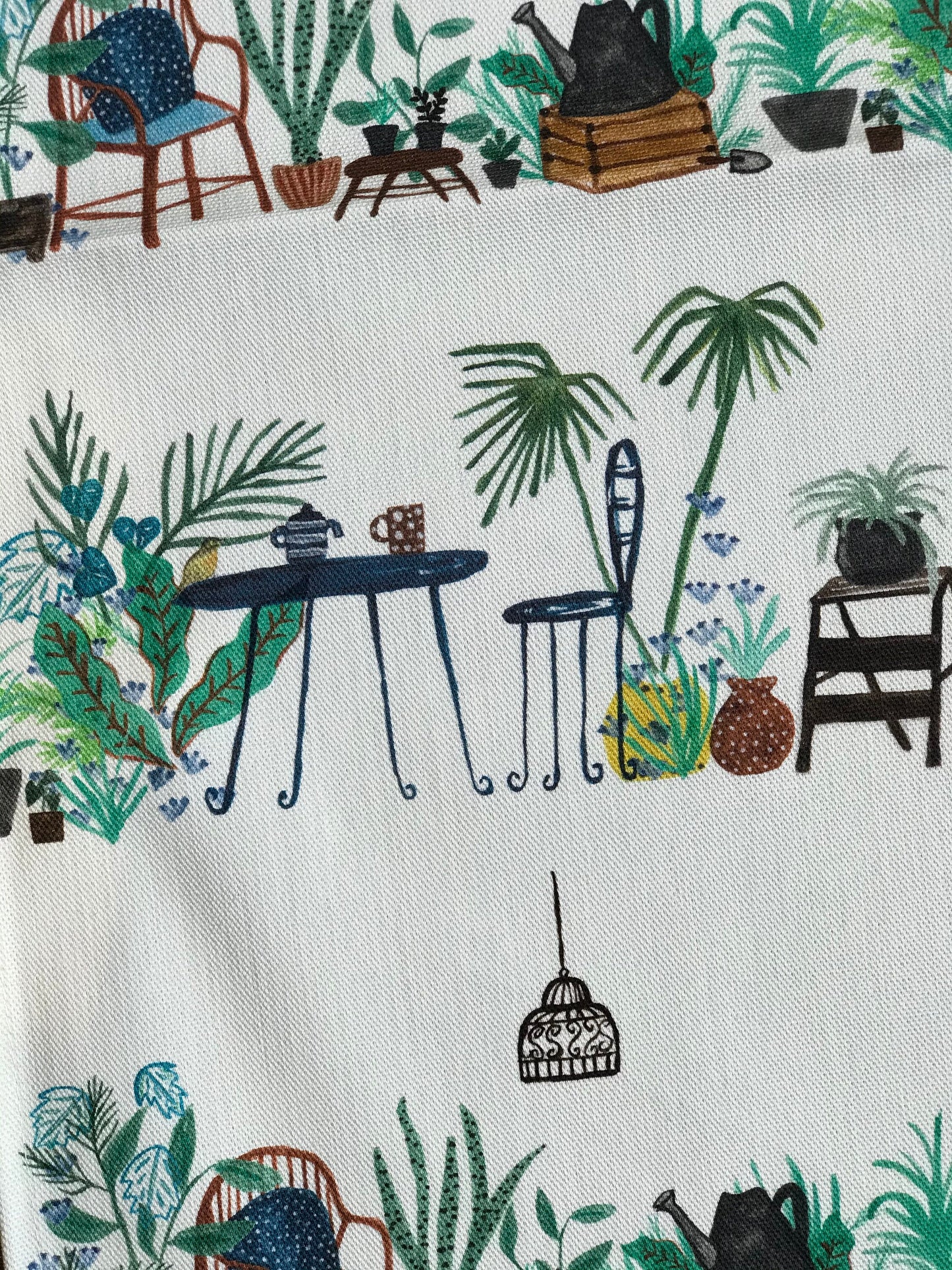 Garden Glasshouse Tea Towel