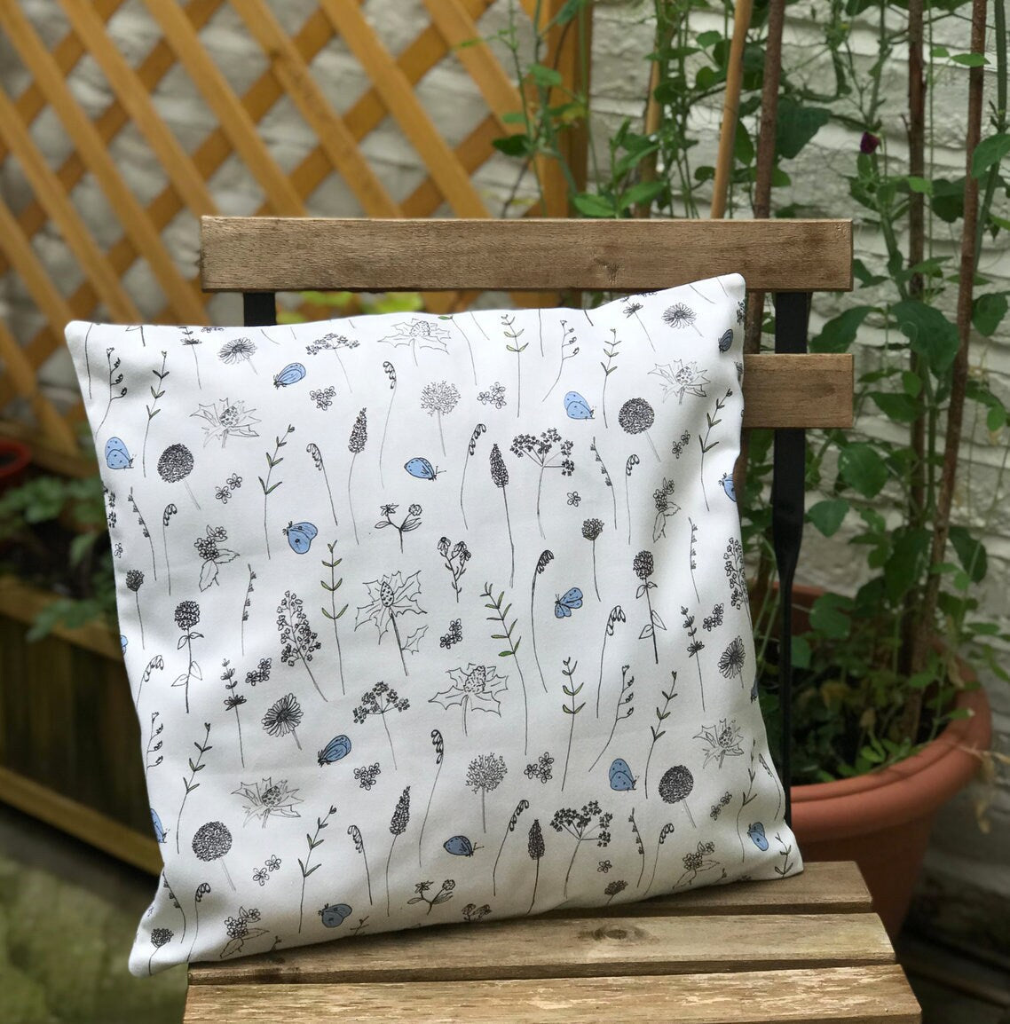 Bryher Wildflowers Cushion