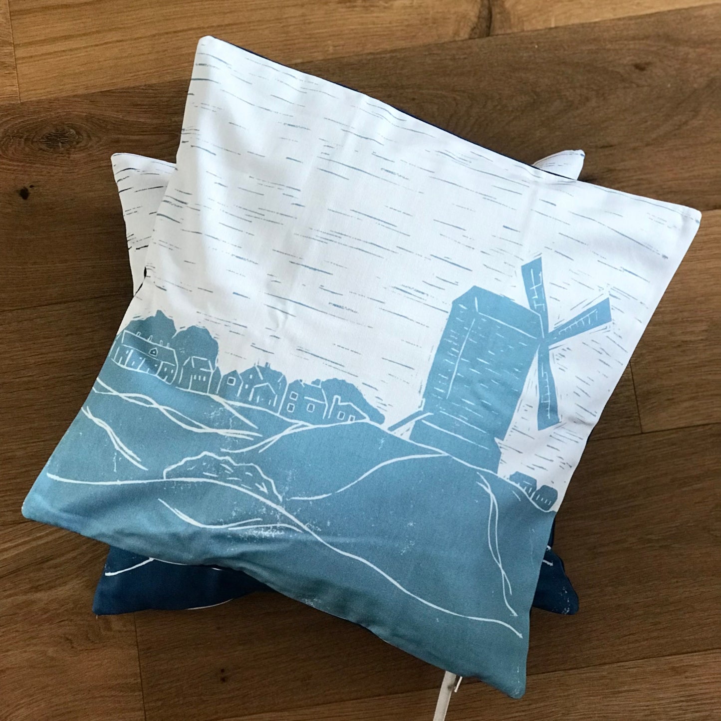 Brill Village Lino Cushion Cover