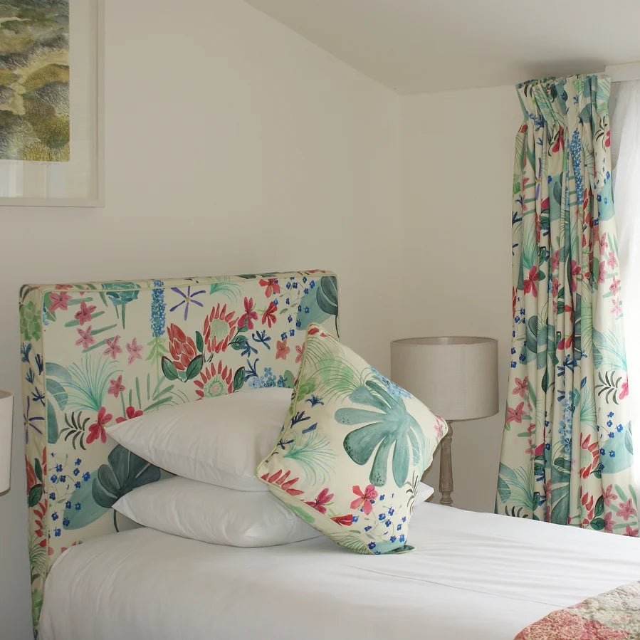 Hell Bay Hotel, Bryher, Furnishing Fabric by Holly Woodman