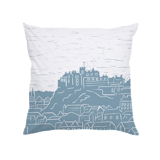 Edinburgh Lino Print Cushion