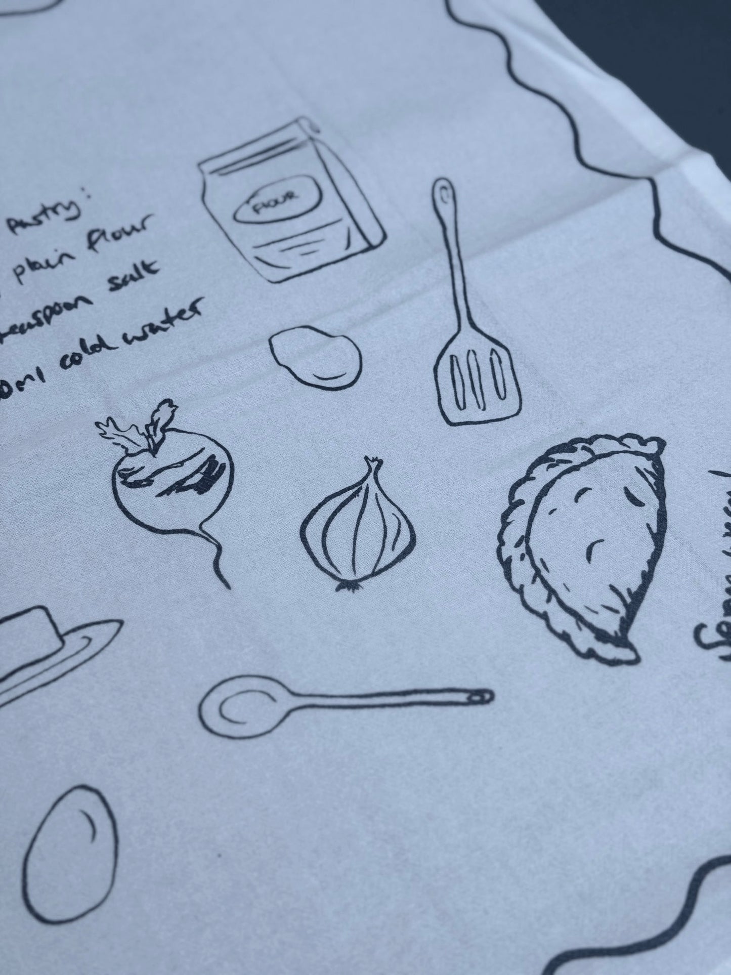 Cornish Pasty Napkins