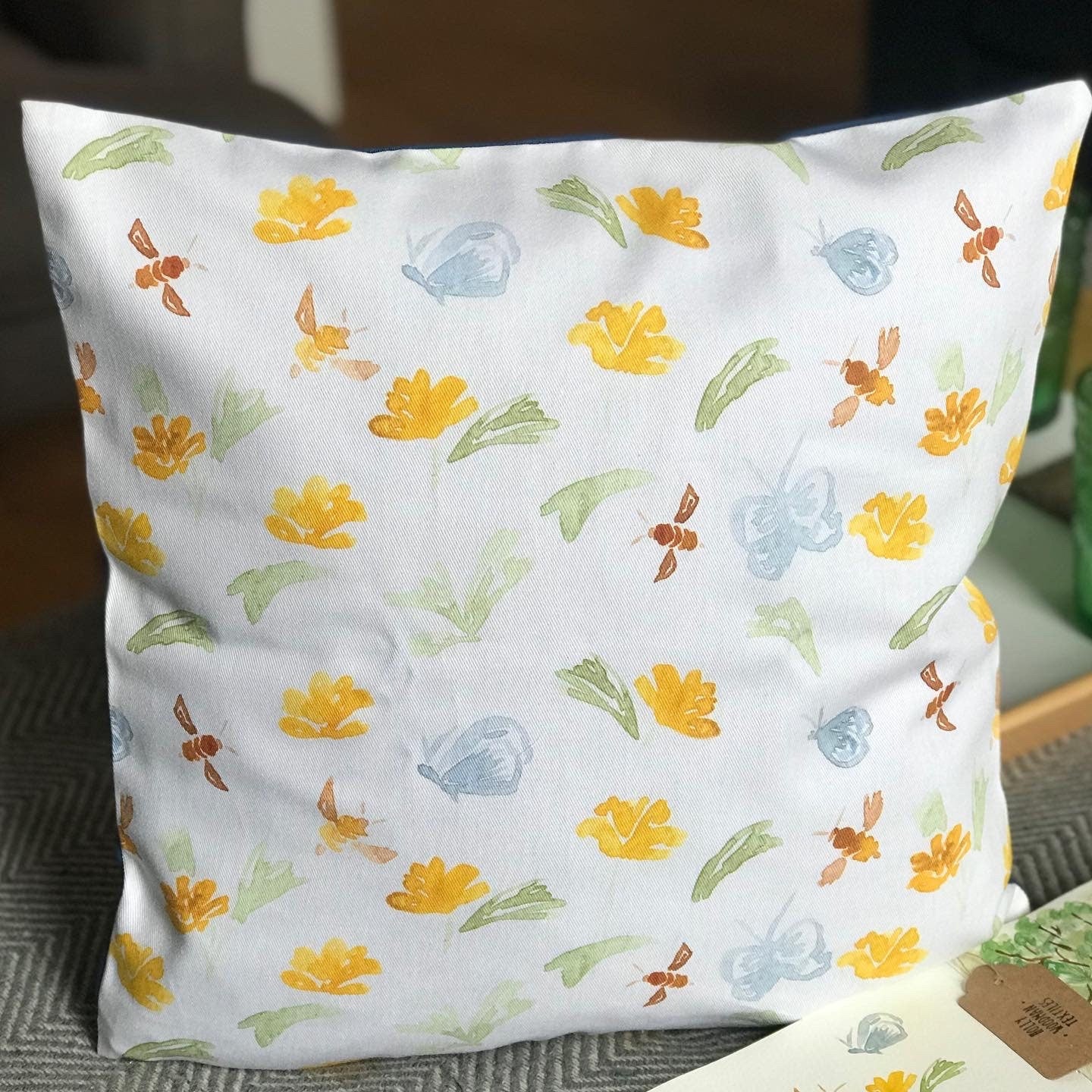 Scilly Bees Cushion