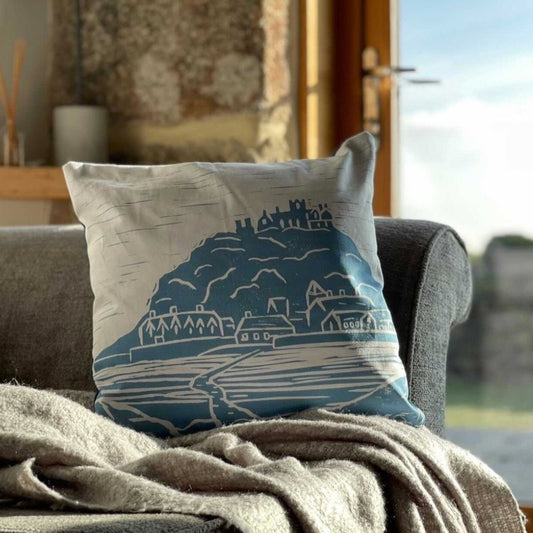 St Michael's Mount Lino Cushion